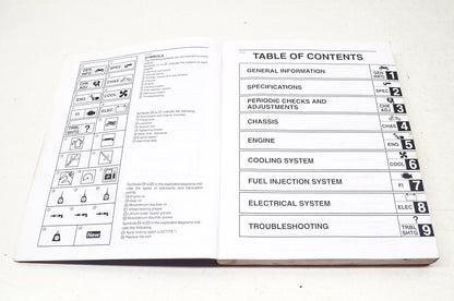 OEM Yamaha LIT-11616-16-45 Service Manual YZF-R6R/SR/RC/SRC