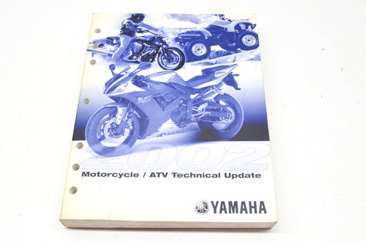 OEM Yamaha LIT-17500-00-02 Technical Update 2002 Motorcycle/ATV NOS