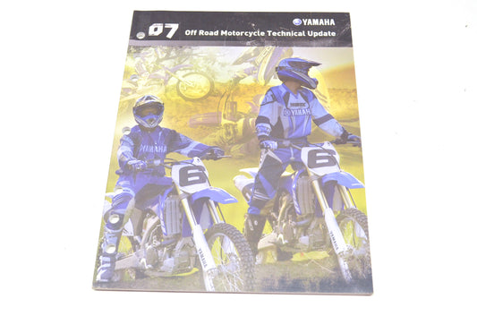 OEM Yamaha LIT-175MI-DT-07 Technical Update Manual 07 Off Road Motorcycle NOS