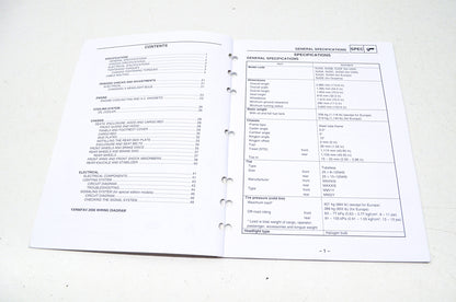 OEM Yamaha LIT-11616-19-41, 5UG-F8197-12 Supplementary Service Manual YXR66FAV NOS