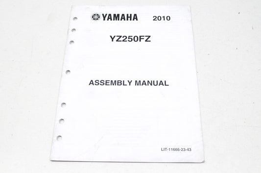 OEM Yamaha LIT-11666-23-43 YZ250FZ Assembly Manual NOS