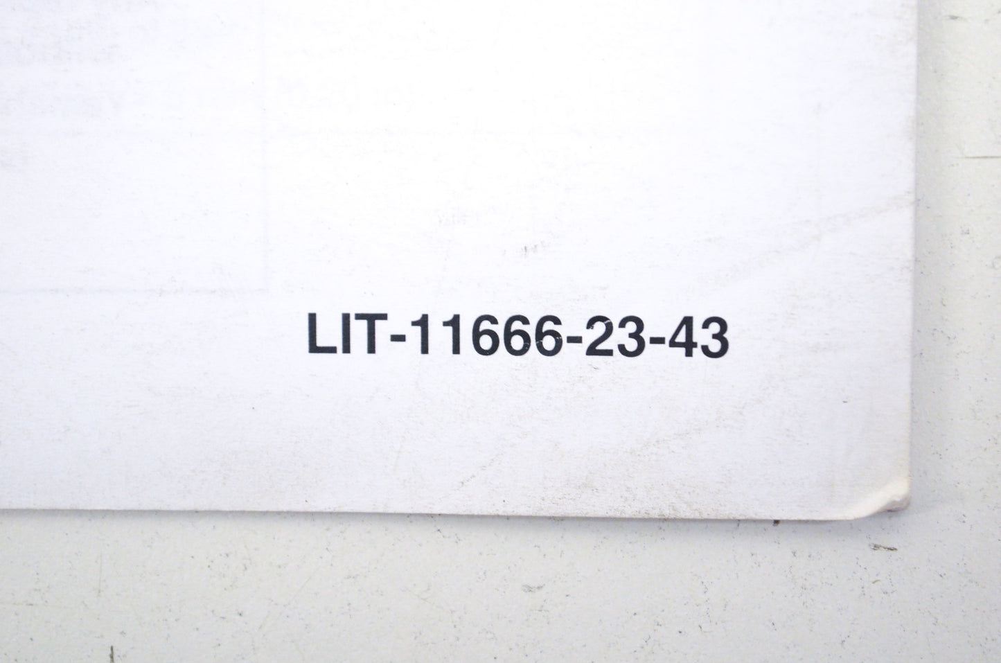 OEM Yamaha LIT-11666-23-43 YZ250FZ Assembly Manual NOS