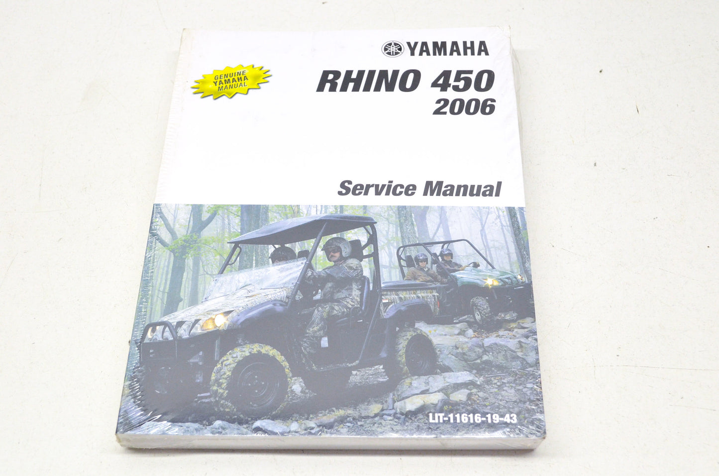 OEM Yamaha LIT-11616-19-43 Service Manual YXR45FAV NOS