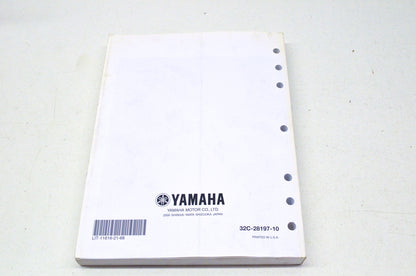 OEM Yamaha LIT-11616-21-66 WR250RX_XX(C) Service Manual NOS
