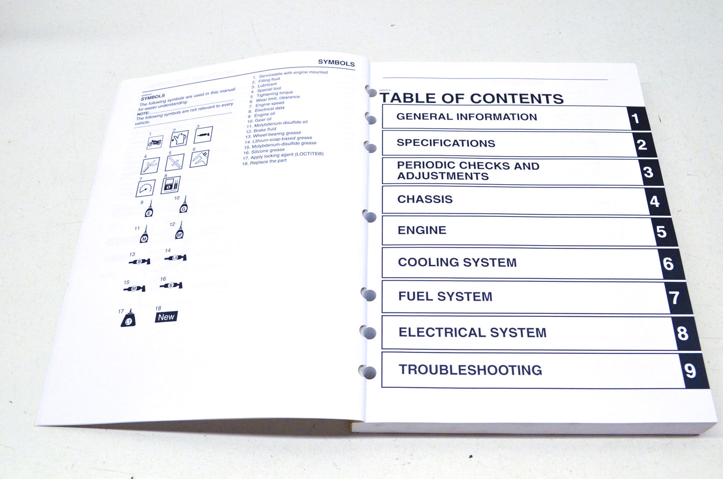 OEM Yamaha LIT-11616-21-66 WR250RX_XX(C) Service Manual NOS