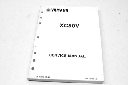 OEM Yamaha LIT-11616-19-49 XC50V Service Manual NOS
