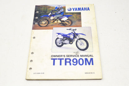 OEM Yamaha LIT-11626-13-35 TTR90M Owner's Service Manual