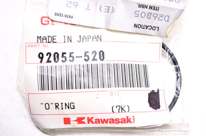 OEM Kawasaki 92055-520 O-Ring Qty 2 NOS
