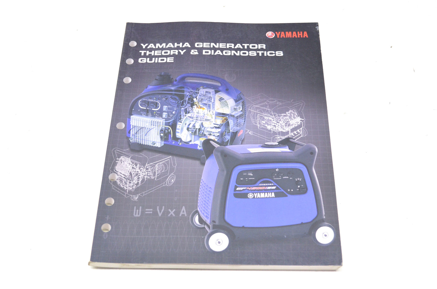 OEM Yamaha LIT-BKTEC-GN-01 Generator Theory & Diagnostics Guide NOS