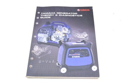 OEM Yamaha LIT-BKTEC-GN-01 Generator Theory & Diagnostics Guide NOS