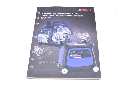 OEM Yamaha LIT-BKTEC-GN-01 Generator Theory & Diagnostics Guide NOS