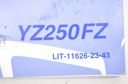 OEM Yamaha LIT-11626-23-43 YZ250FZ Owner's Service Manual