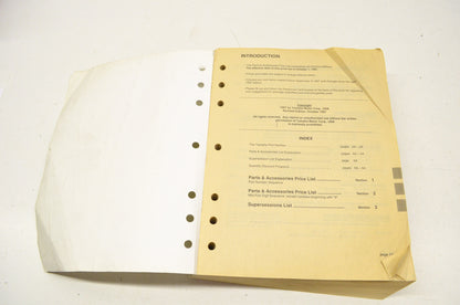 OEM Yamaha LIT-10021-PB-01 Price List Parts & Accessories 97