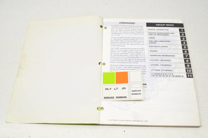OEM Suzuki 99500-42098-01E Service Manual LT-F250/F