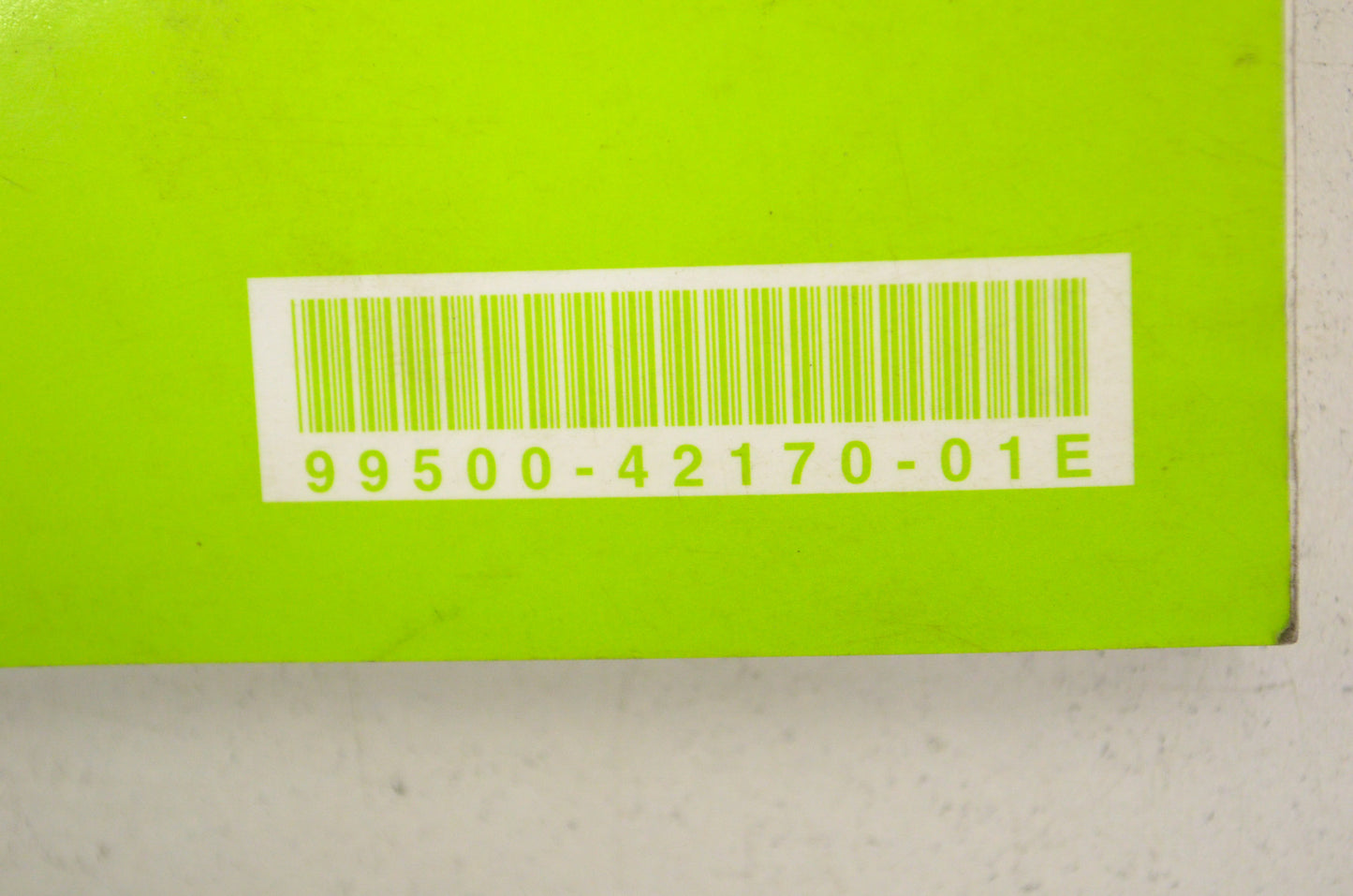 OEM Suzuki Service Manual LT-Z250