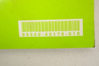 OEM Suzuki Service Manual LT-Z250