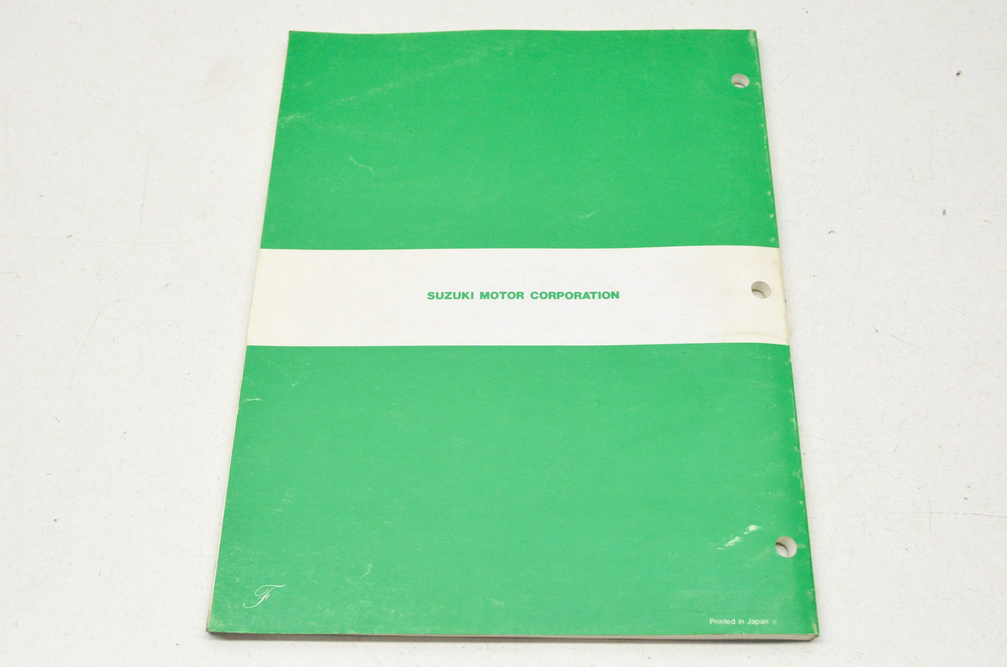 OEM Suzuki 99500-41060-01E Service Manual ALT185 NOS