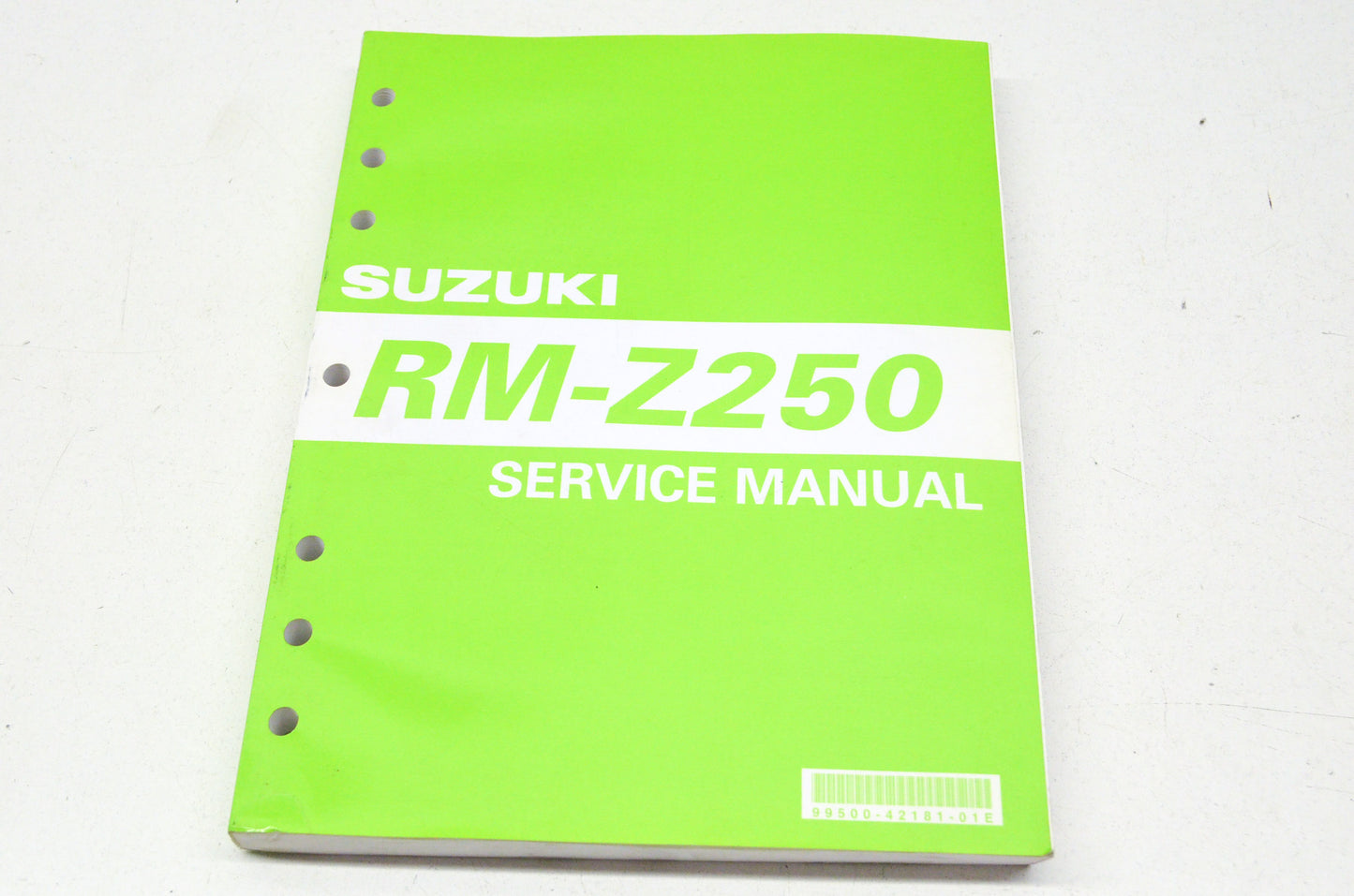 OEM Suzuki 99500-42181-01E RM-Z250 Service Manual NOS