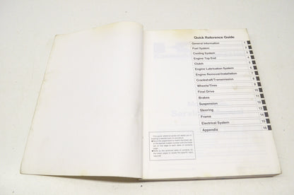 OEM Kawasaki 99924-1182-01 Service Manual ZX1100E