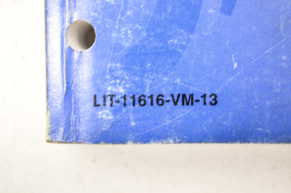OEM Yamaha LIT-11616-VM-13 Service Manual VMX12 NNC-KKC