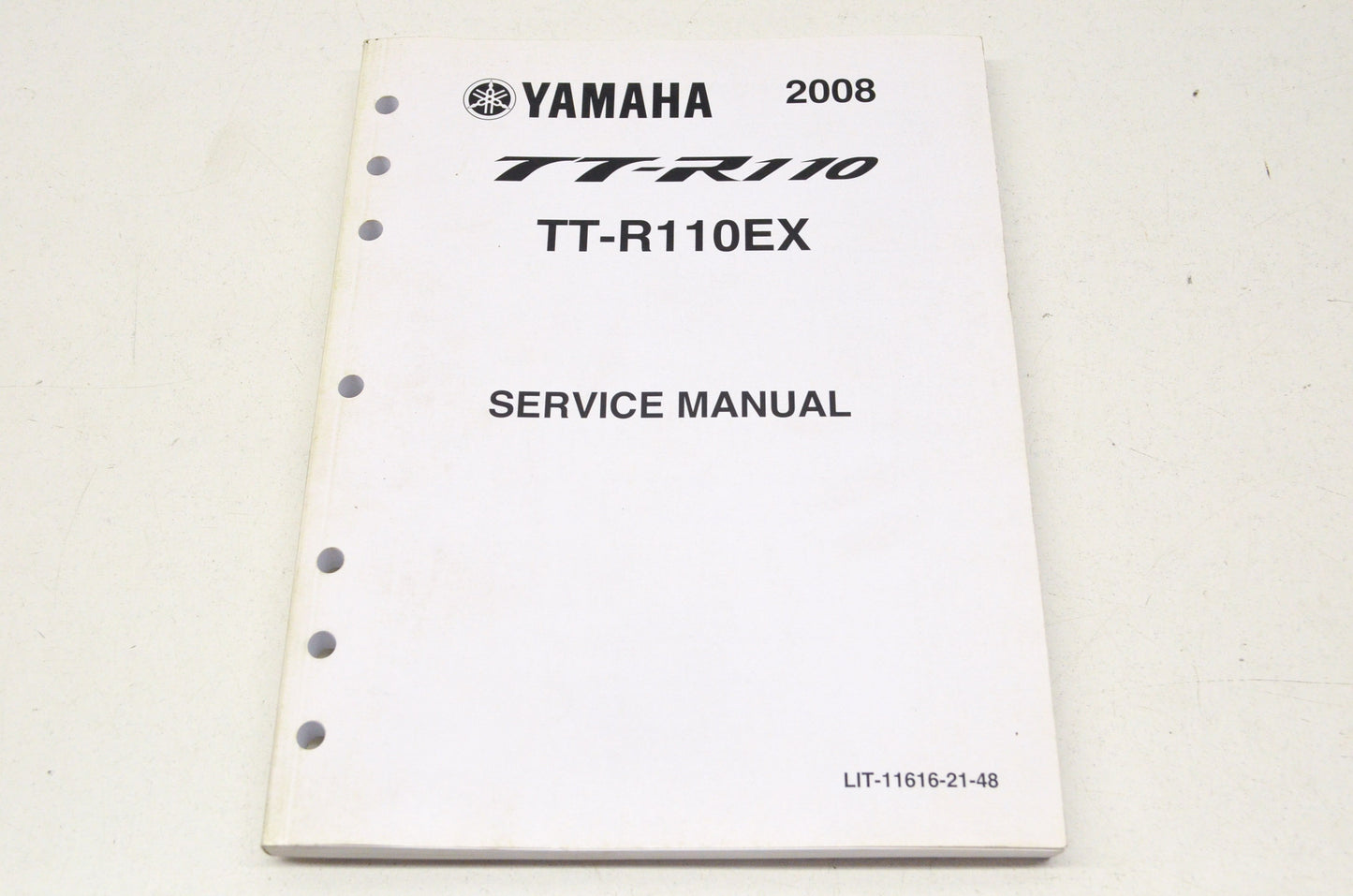 OEM Yamaha LIT-11616-21-48 Service Manual 08 TT-R110 TT-R110EX NOS