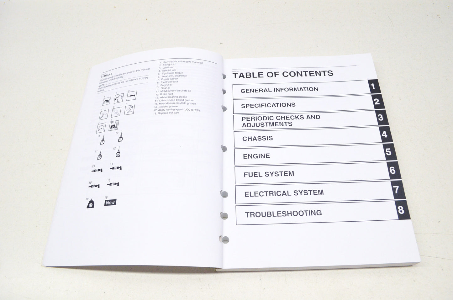 OEM Yamaha LIT-11616-21-52 XT250X/XC Service Manual NOS