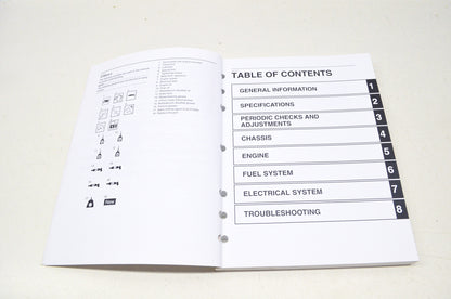 OEM Yamaha LIT-11616-21-52 XT250X/XC Service Manual NOS