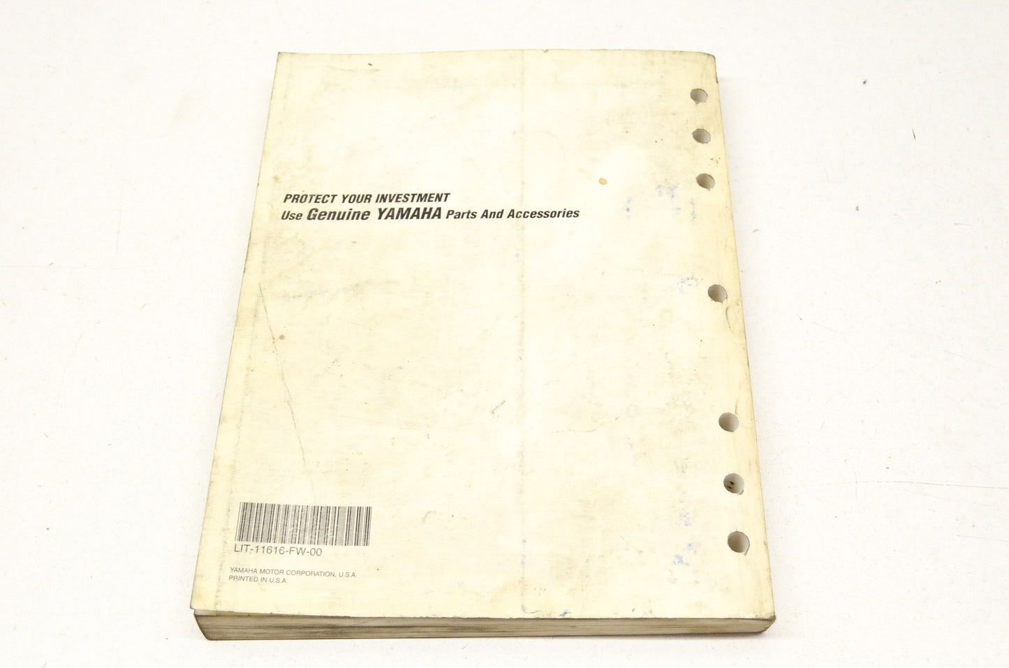 OEM Yamaha Service Manual YFM600 Grizzly