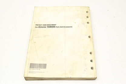 OEM Yamaha Service Manual YFM600 Grizzly