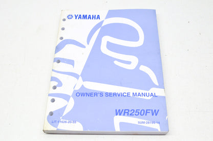 OEM Yamaha LIT-11626-20-55 WR250FW Owner's Service Manual