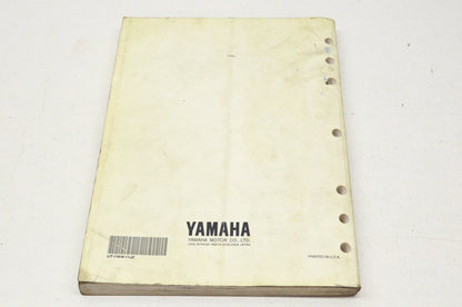 OEM Yamaha Service Manual YFM600FWAK