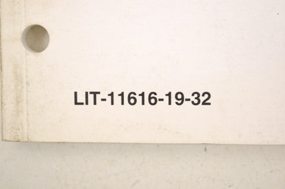 OEM Yamaha LIT-11616-19-32 YFZ450V Service Manual Supplement
