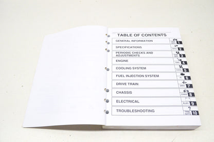 OEM Yamaha LIT-11616-21-58 Service Manual 08 RHINO 700 FI YXR7 NOS