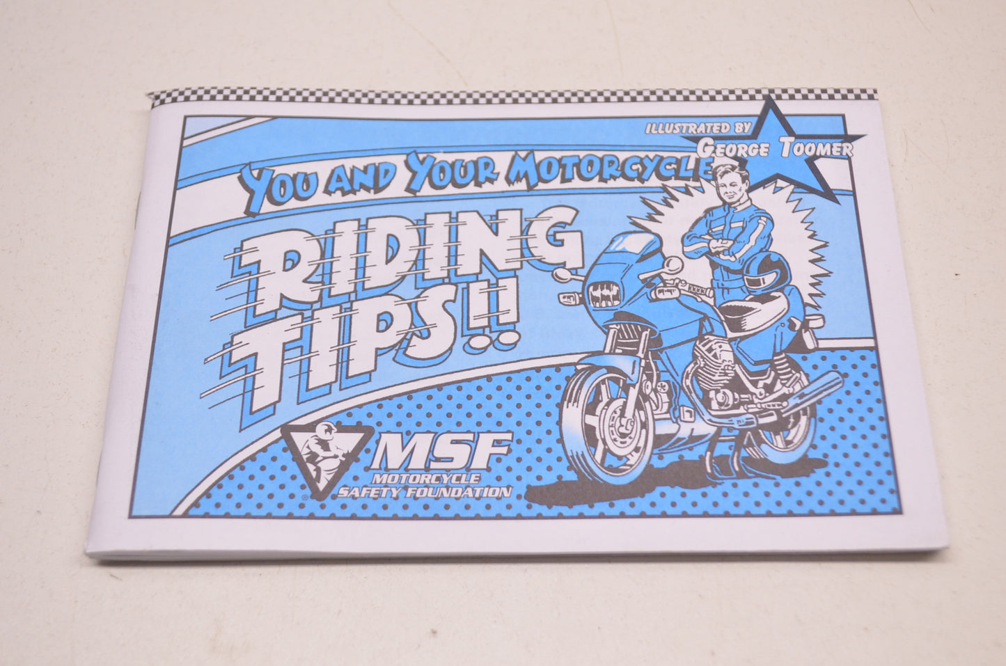 OEM Suzuki 99512-04 You & Your Motorcycle Riding Tips Manual NOS