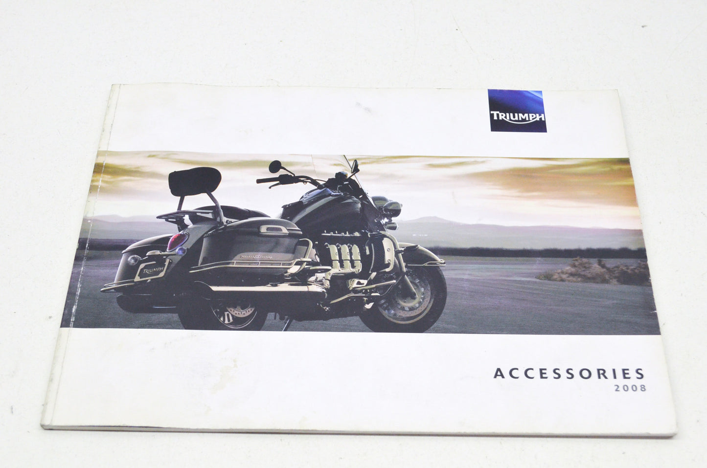 New OEM Triumph 2008 Accessories Catalog NOS