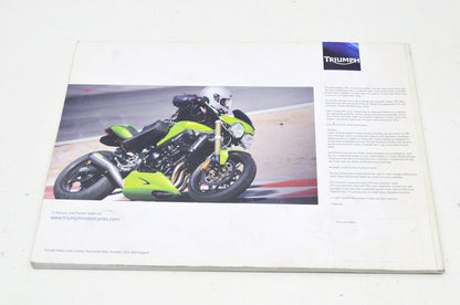 New OEM Triumph 2008 Accessories Catalog NOS