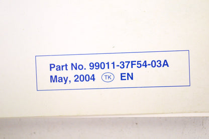 OEM Suzuki 99011-37F54-03A Owner's & Service Manual RM250K5 20 NOS