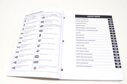OEM Suzuki 99011-35G51-03A Owner's & Service Manual RM-Z450K6