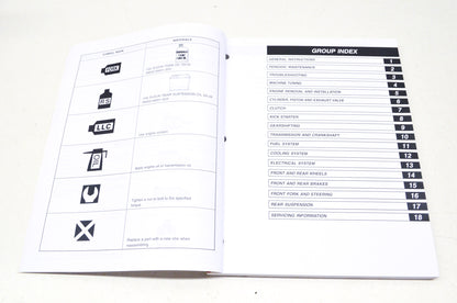 OEM Suzuki 99011-02B83-03A Owner's & Service Manual RM85/LK8 NOS