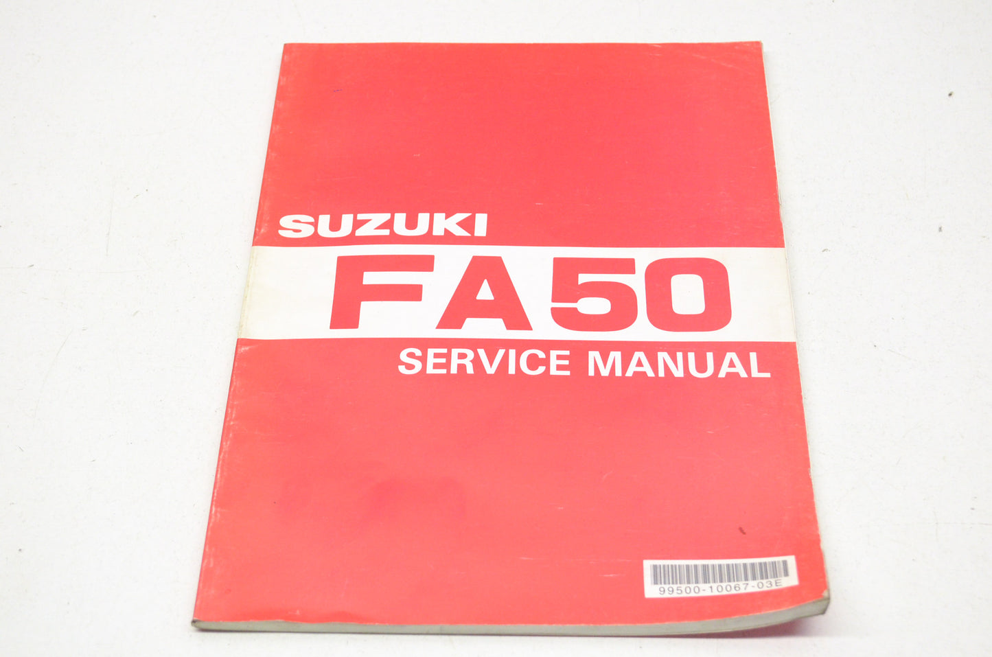 OEM Suzuki 99500-10067-03E Service Manual FA50 1980-1991