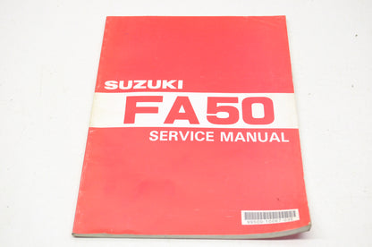 OEM Suzuki 99500-10067-03E Service Manual FA50 1980-1991