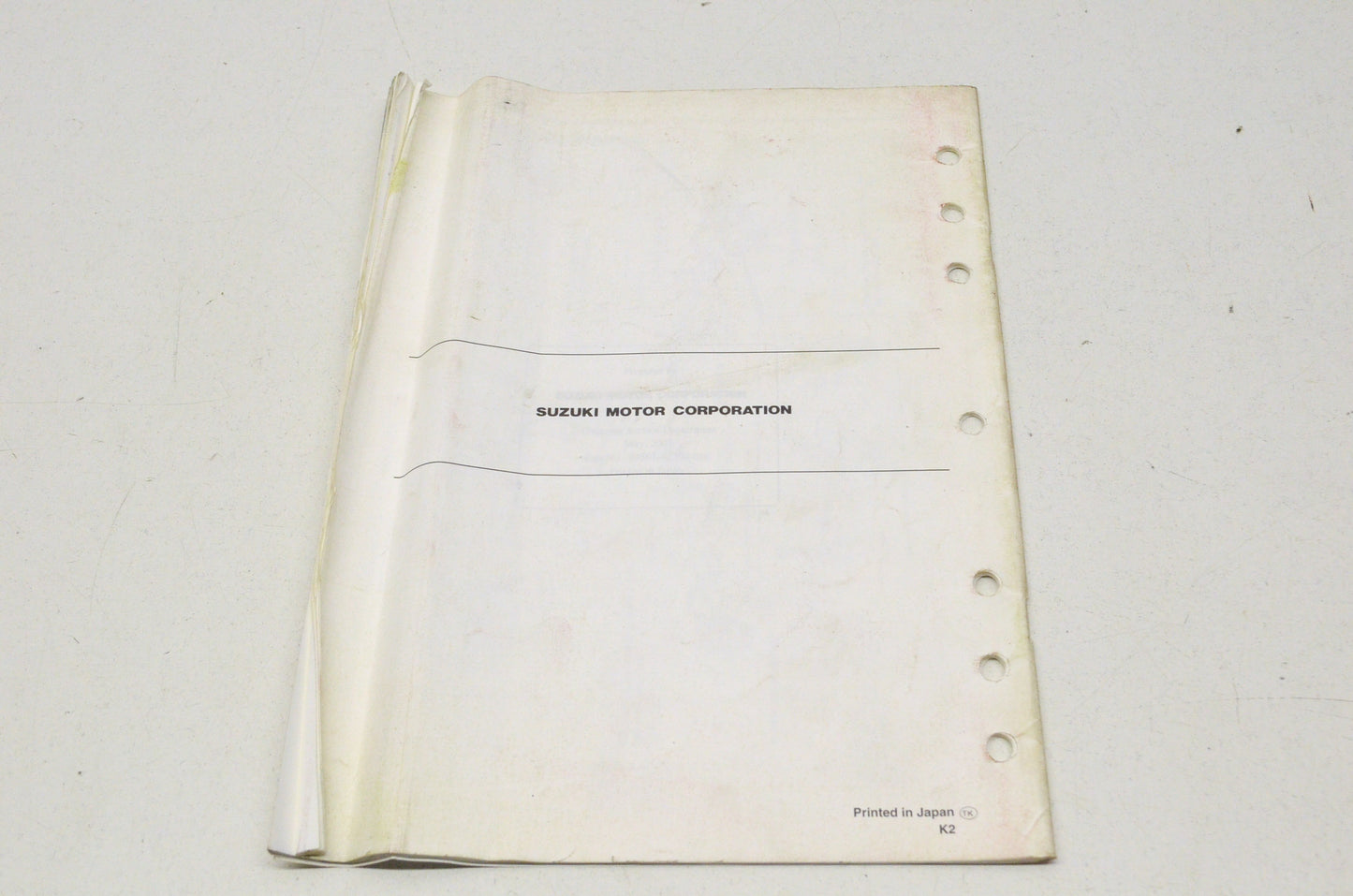 OEM Suzuki 99501-42200-01E Supplementary Service Manual LT-F300F