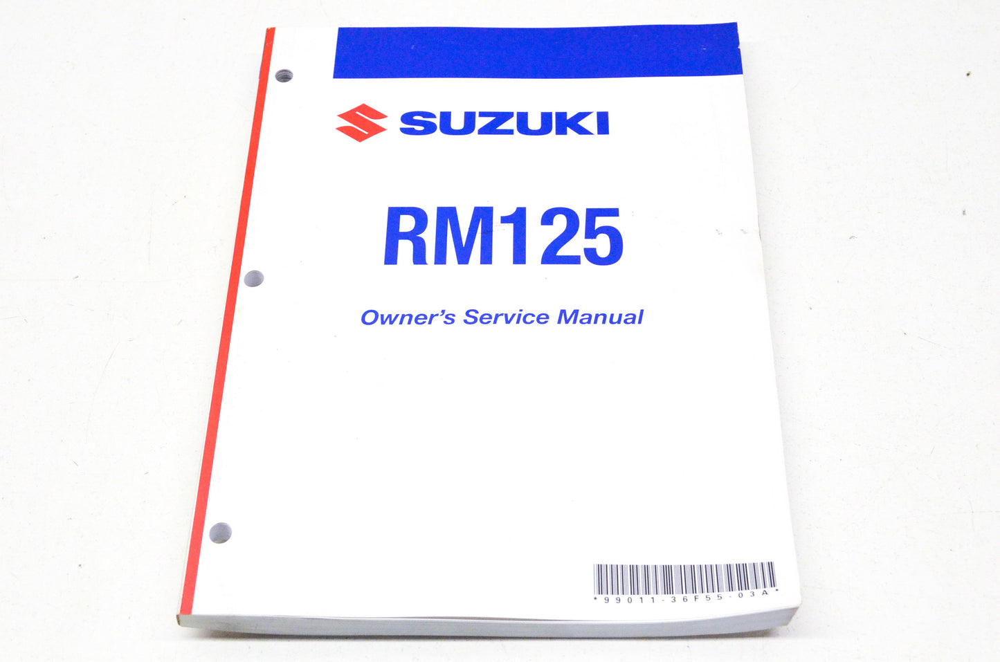 OEM Suzuki 99011-36F55-03A Owner's & Service Manual RM125K6 20 NOS