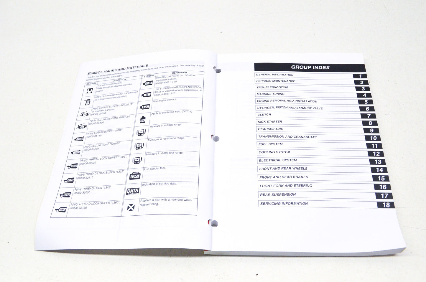 OEM Suzuki 99011-36F55-03A Owner's & Service Manual RM125K6 20 NOS