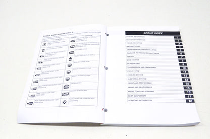 OEM Suzuki 99011-36F55-03A Owner's & Service Manual RM125K6 20 NOS