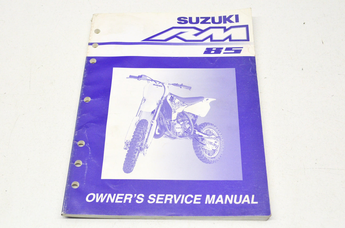 OEM Suzuki 99011-02B77-03A Owner's & Service Manual RM85K2 200