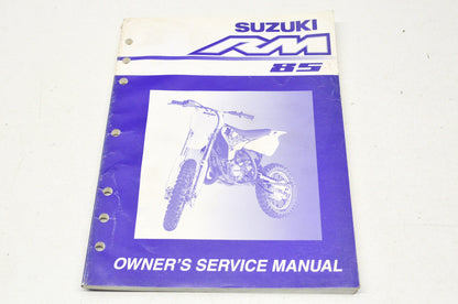 OEM Suzuki 99011-02B77-03A Owner's & Service Manual RM85K2 200