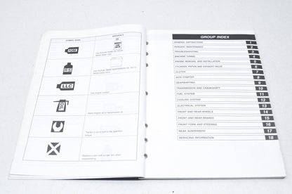 OEM Suzuki 99011-02B77-03A Owner's & Service Manual RM85K2 200