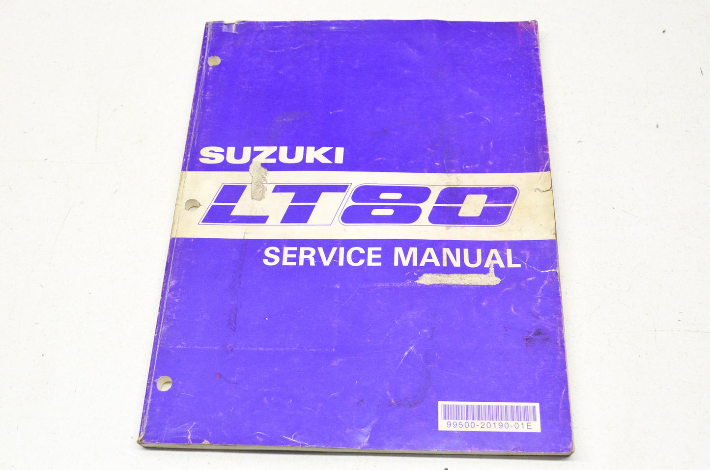 OEM Suzuki 99500-20190-01E Service Manual LT80 1987-2006