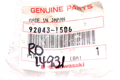OEM Kawasaki 92043-1506 Pin NOS